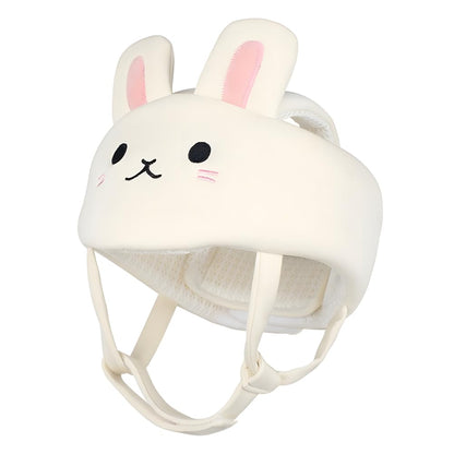 Baby Helmet for Crawling Walking – Soft and Lightweight Baby Head Protector with Adjustable Straps 360° Protection for Toddlers Cute Bunny Ears Design Perfect Baby Fall Back Head Protector