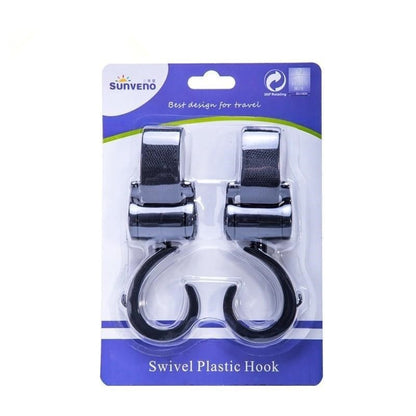 360-Degree Rotating Baby Stroller Gear Hook
